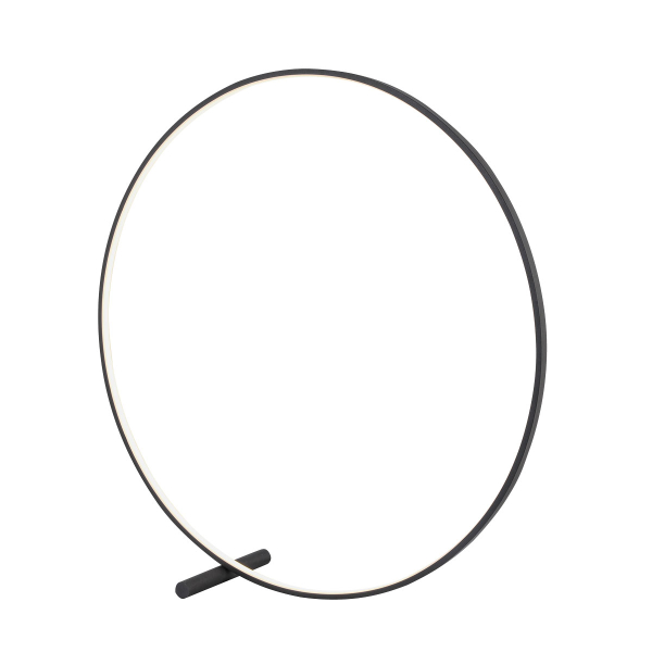 Φωτιστικό Δαπέδου LED Viokef Circle Black 4303000