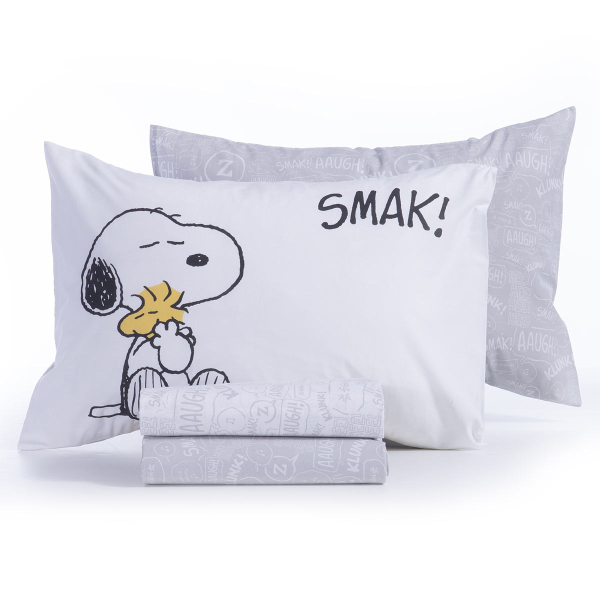 Σεντόνια Μονά (Σετ) Nef-Nef Junior Snoopy Smak
