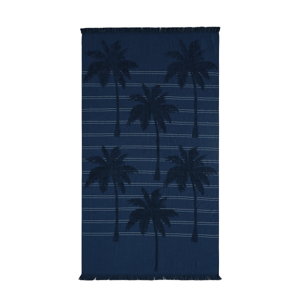 Πετσέτα Θαλάσσης - Παρεό (95x160) Kentia Stylish Cocos 01 Blue