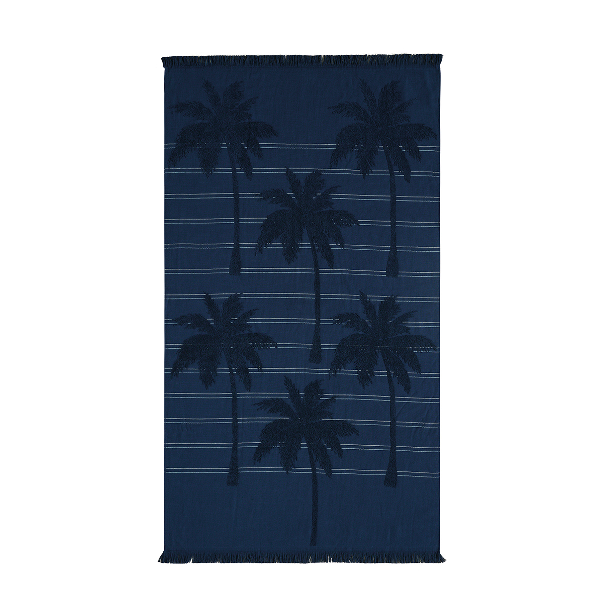 Πετσέτα Θαλάσσης - Παρεό (95X160) Kentia Stylish Cocos 01 Blue Home Πετσέτες Ενηλίκων Spitishop