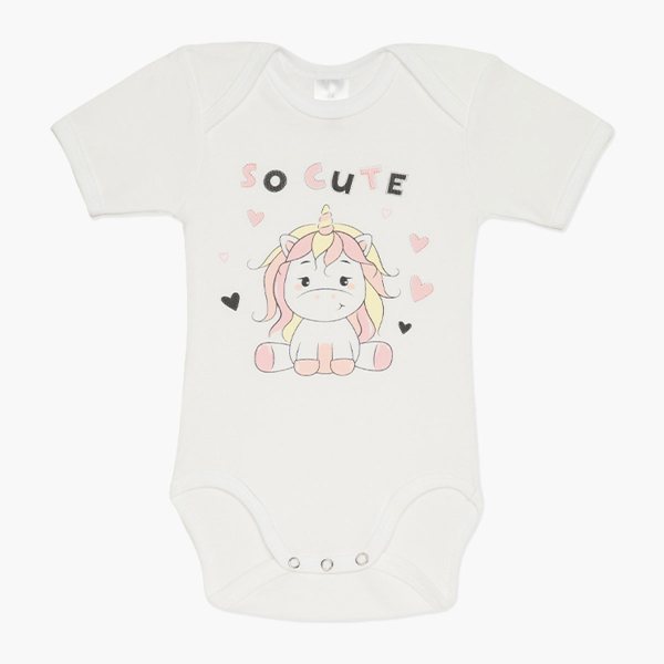 Φορμάκια Βρεφικά Κοντομάνικα (Σετ 4τμχ) Minervakia Unicorn 32021-060