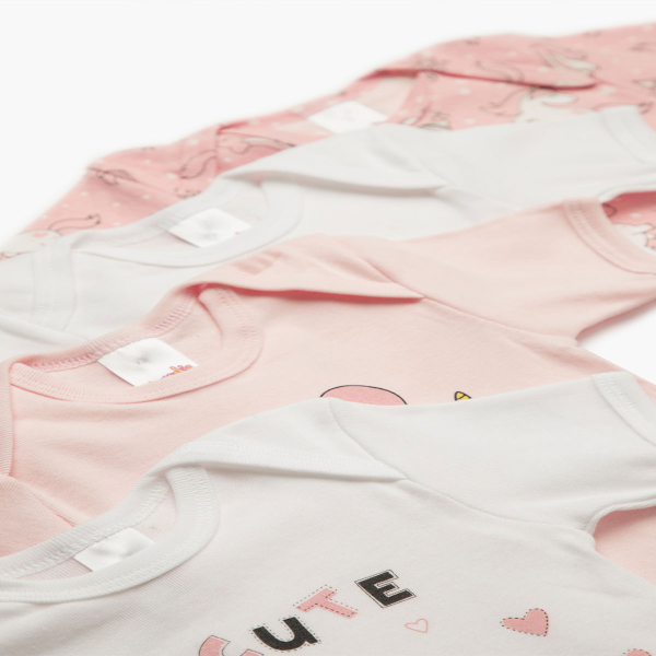 Φορμάκια Βρεφικά Κοντομάνικα (Σετ 4τμχ) Minervakia Unicorn 32021-060