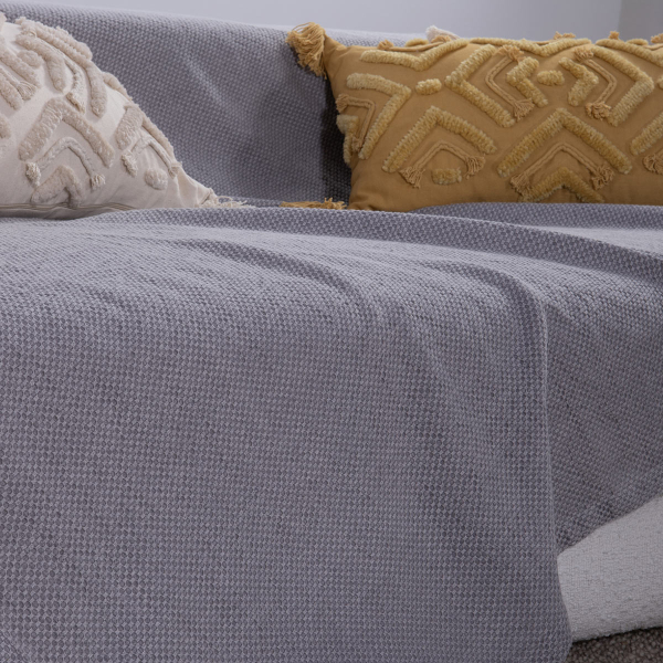 Ριχτάρι Πολυθρόνας (180x180) Nef-Nef Homeware Betty Grey