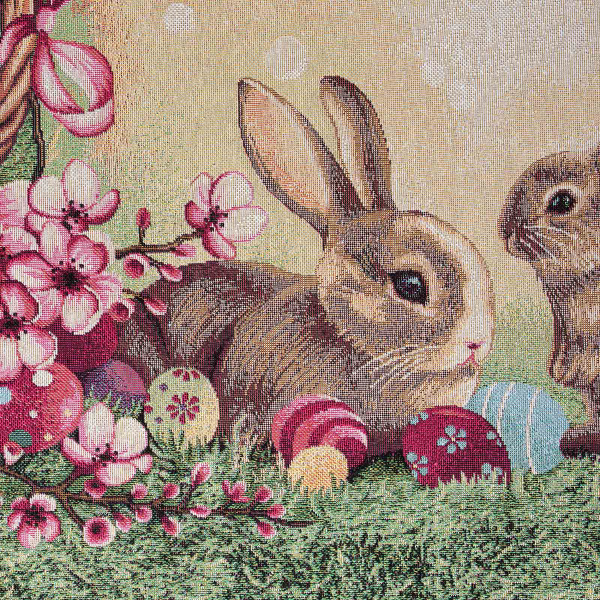 Πασχαλινό Καρέ (100x100) Silk Fashion Garden Easter