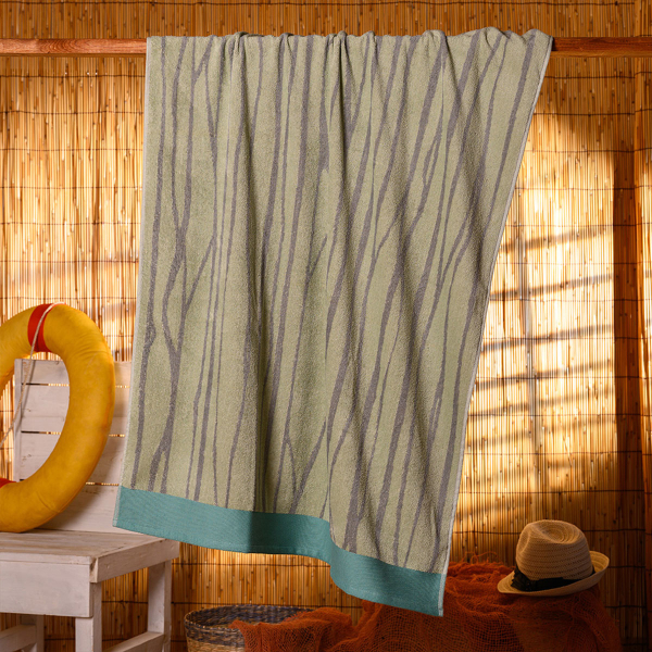 Πετσέτα Θαλάσσης (86x160) Melinen Minimal Stripes