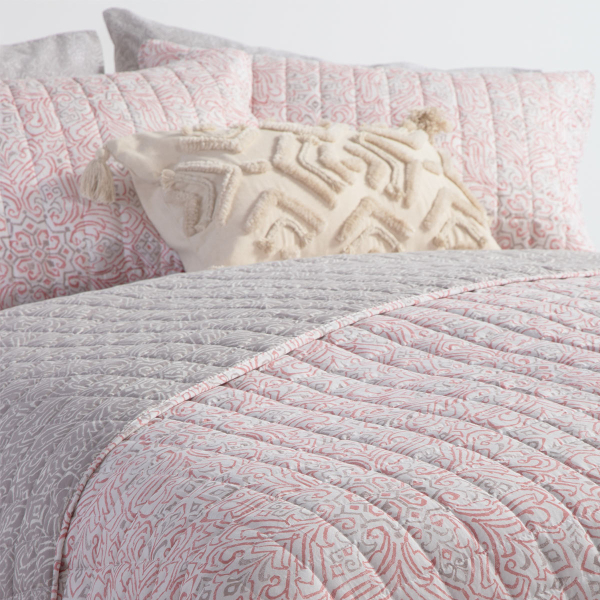 Κουβερλί Ημίδιπλο (180x240) 2 Όψεων Nef-Nef Homeware Roman Rose