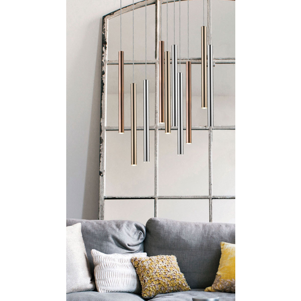 Φωτιστικό Οροφής Μονόφωτο LED Viokef Elliot Gold 4201700