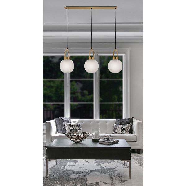 Φωτιστικό Οροφής Τρίφωτο Viokef Doria 4249600