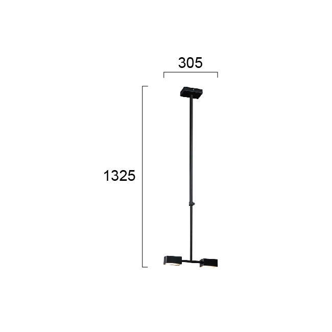 Φωτιστικό Οροφής Δίφωτο Led Viokef Nosto 4276500 Home Φωτιστικά Spitishop