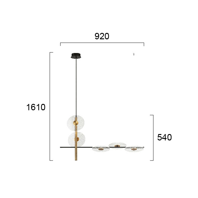 Φωτιστικό Οροφής Πολύφωτο Led Viokef Sun 4280100 Home Φωτιστικά Spitishop