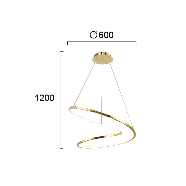 Φωτιστικό Οροφής LED Viokef Satellite 4281300