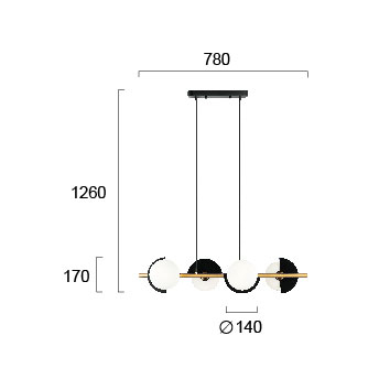 Φωτιστικό Οροφής Πολύφωτο Viokef Darcy 4292100 Home Φωτιστικά Spitishop