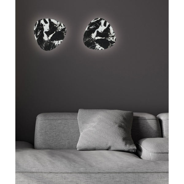Απλίκα Τοίχου LED Viokef Rock Black 4293101