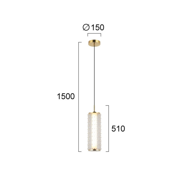 Φωτιστικό Οροφής Μονόφωτο LED Viokef Irma 4294700