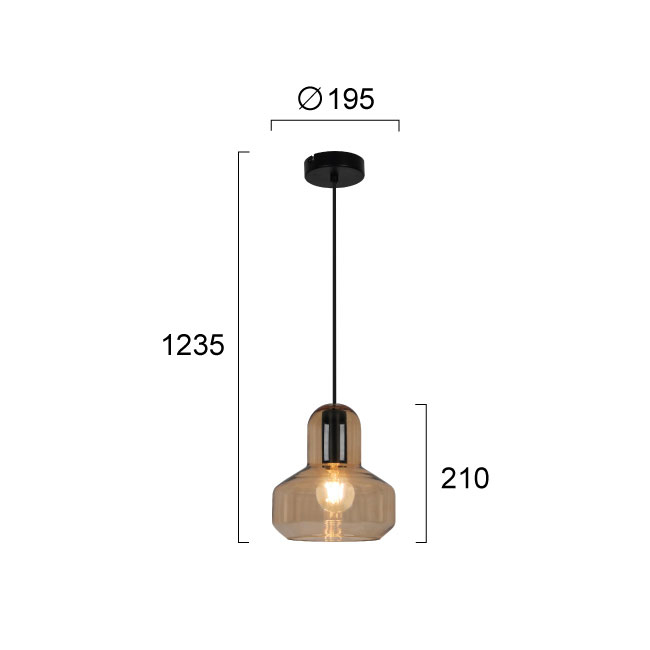 Φωτιστικό Οροφής Μονόφωτο Viokef Mandy 4295800 Home Φωτιστικά Spitishop