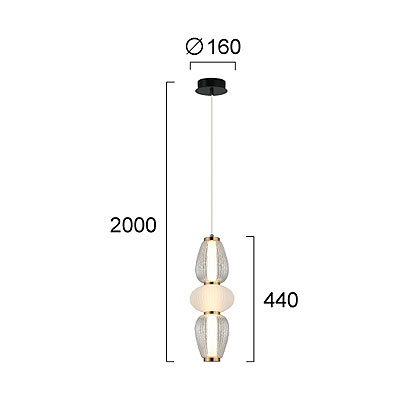 Φωτιστικό Οροφής Μονόφωτο Led Viokef Shiny 4303900 Home Φωτιστικά Spitishop