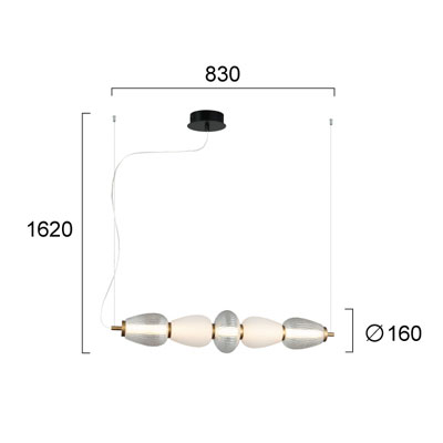 Φωτιστικό Οροφής Led Viokef Shiny 4304000 Home Φωτιστικά Spitishop