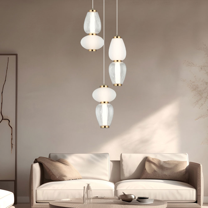 Φωτιστικό Οροφής Τρίφωτο LED Viokef Shiny 4304100