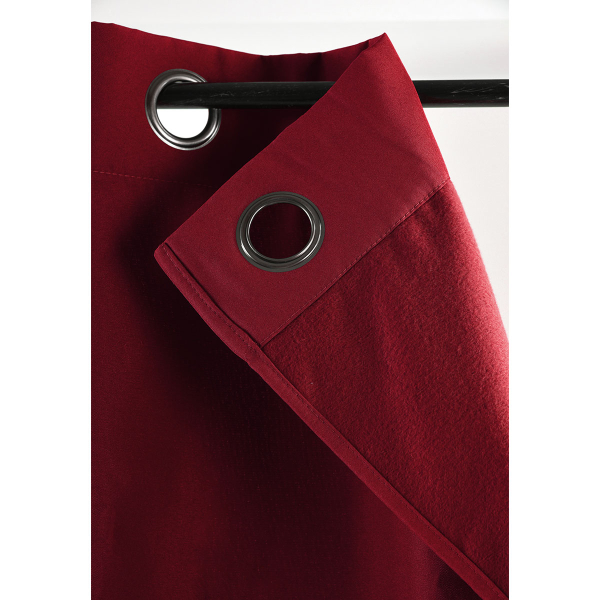 Θερμομονωτική Κουρτίνα Συσκότισης (135x240) Με Τρουκς S-F Nelson Rouge R64689405