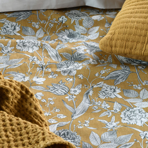 Παπλωματοθήκη Υπέρδιπλη (220x240) 2 Όψεων S-F Jacinthe Moutarde HC3D213001