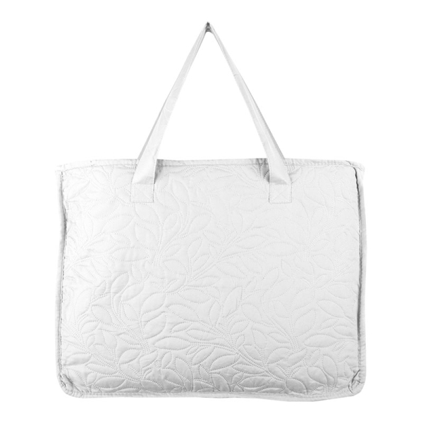 Κουβερλί Ημίδιπλο (180x240) + Διακοσμητική Μαξιλαροθήκη S-F Cassandre Blanc P2A616005