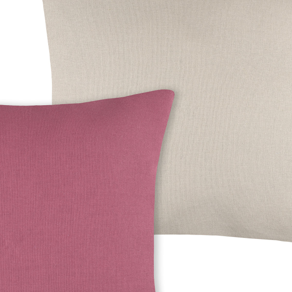 Διακοσμητικό Μαξιλάρι 2 Όψεων (50x50) S-F Duo Pourpre/Lin C11490332