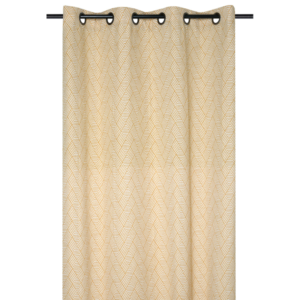 Κουρτίνα (140x260) Με Τρουκς S-F Sirius Moutarde R6D155001