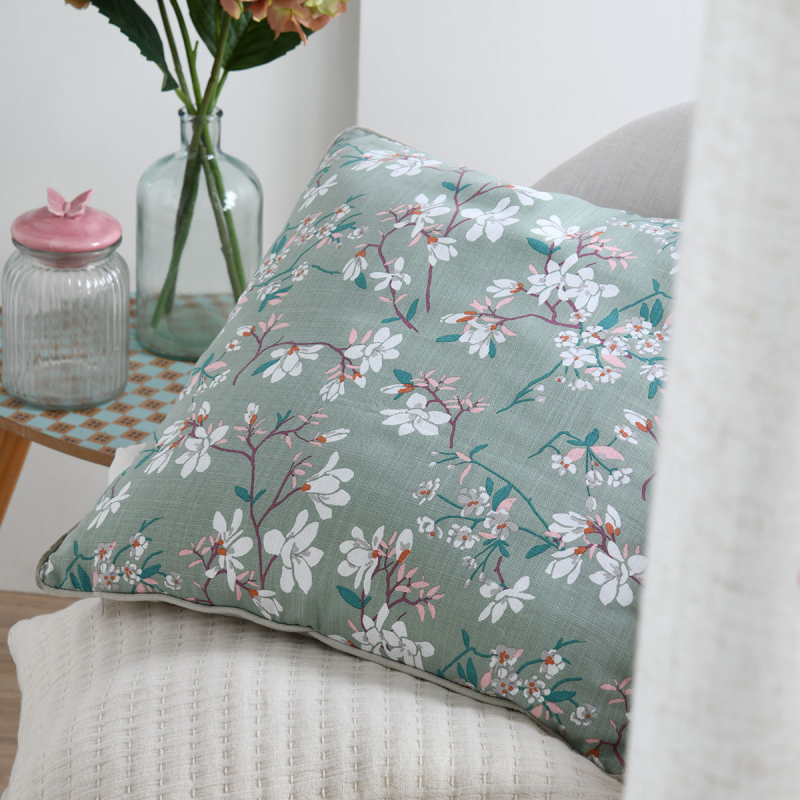 Διακοσμητικό Μαξιλάρι 2 Όψεων (50x50) S-F Nishio Green C1D023001