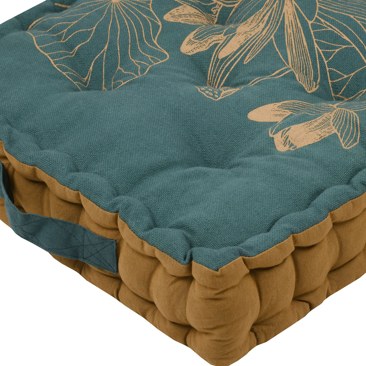 Μαξιλάρα Δαπέδου (45X45X10) S-F Sawan Canard C5D115001 Home Λευκά Είδη Σαλονιού Μαξιλάρια Spitishop