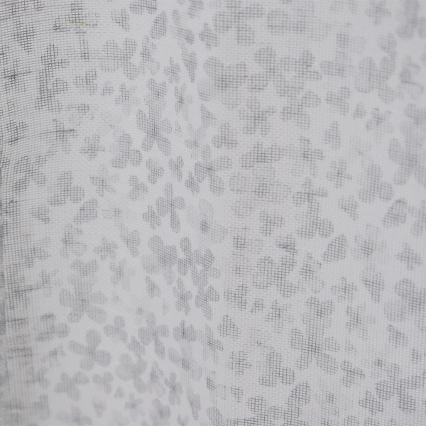 Παιδική Κουρτίνα (140x290) Με Τρέσα Ravelia Flowers Grey