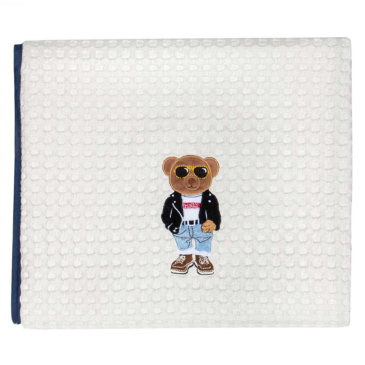 Κουβέρτα Πικέ Κούνιας (110X150) Greenwich Polo Club Baby 8838 Home Βρεφικά Προίκα Μωρού Κουβέρτες Βρεφικές Καλοκαιρινές Spitishop