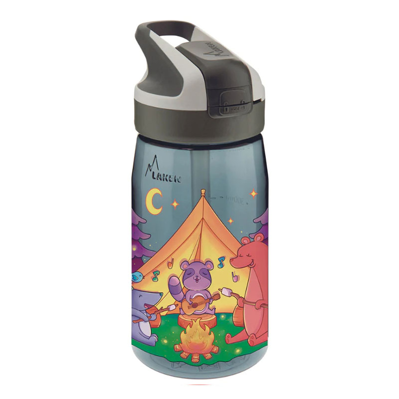 Παγούρι 450ml Με Καλαμάκι Laken Animal Camping