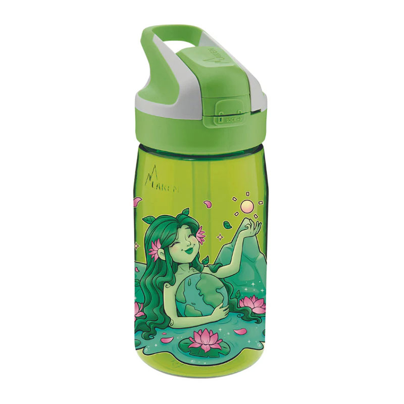 Παγούρι 450ml Με Καλαμάκι Laken Gaia