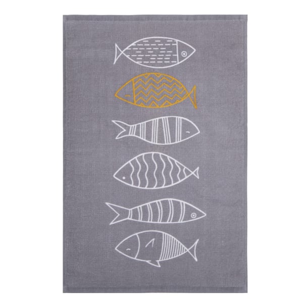 Πετσέτα Κουζίνας (40x60) Nef-Nef Fish Style Grey