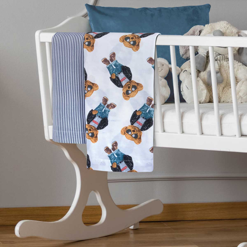 Σεντόνια Λίκνου (Σετ) Greenwich Polo Club Baby 8838