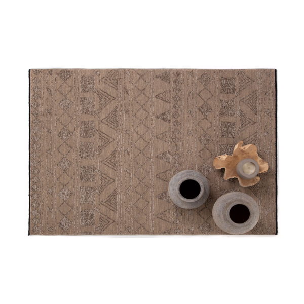 Χαλί Διαδρόμου (65x140) Royal Carpet Gloria Cotton 6 Mink