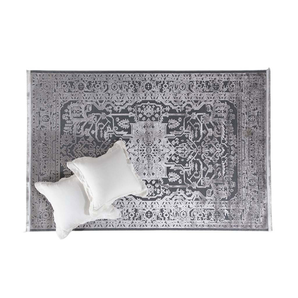 Χαλί All Season (200X300) Royal Carpet Lotus Summer 2927 Black Grey Home Χαλιά Σαλονιού Spitishop