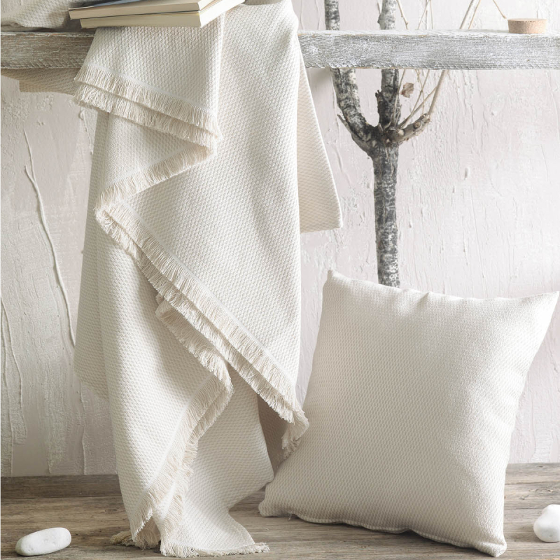 Ριχτάρι Καναπέ Τριθέσιου (180x280) Rythmos Utopia Ecru