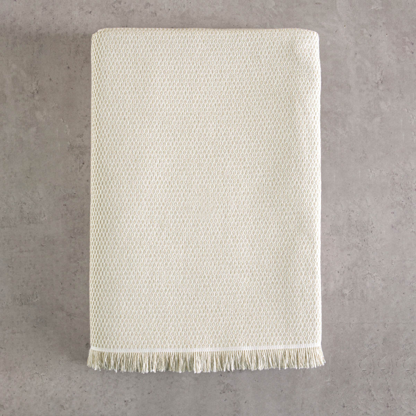 Ριχτάρι Καναπέ Τριθέσιου (180x280) Rythmos Utopia Ecru