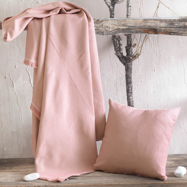 Ριχτάρι Καναπέ Τετραθέσιου (180x330) Rythmos Utopia Pink