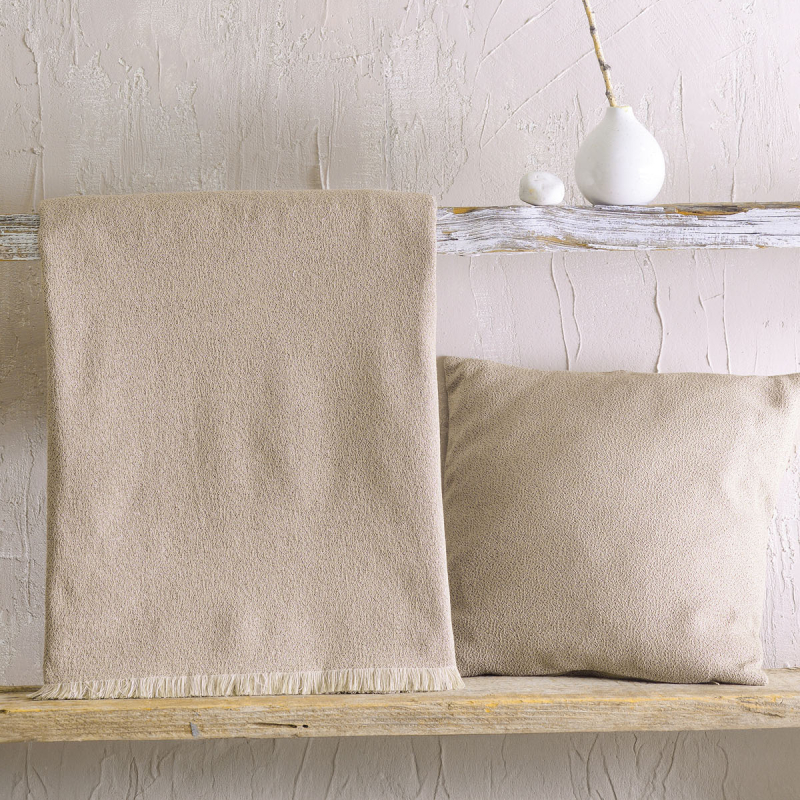 Ριχτάρι Καναπέ Τριθέσιου (180x280) Rythmos Tusca Beige