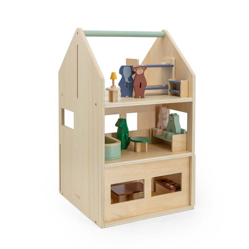 Ξύλινο Κουκλόσπιτο Trixie Fox Home Παιχνίδια Ξύλινα Spitishop