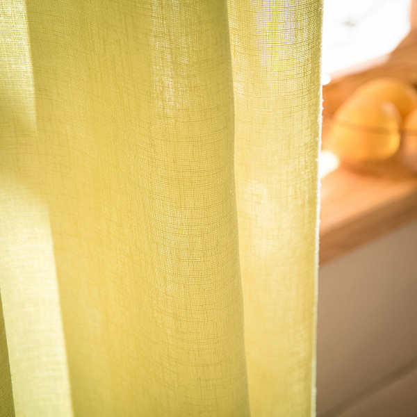 Κουρτίνα (140x280) Με Τρουκς Gofis Home Combe Spring Green 502/37