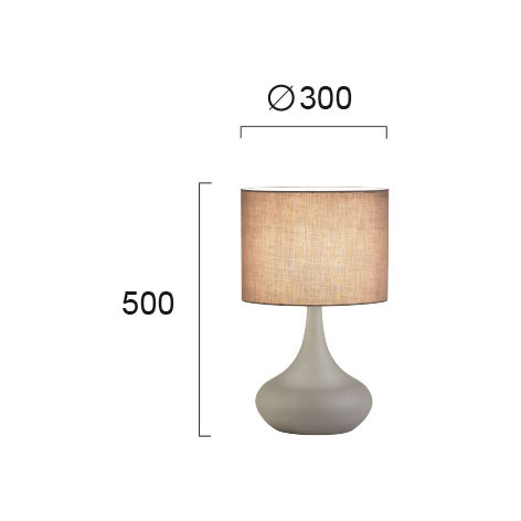 Πορτατίφ Viokef Lana 4153000 Home Φωτιστικά Επιτραπέζια Spitishop