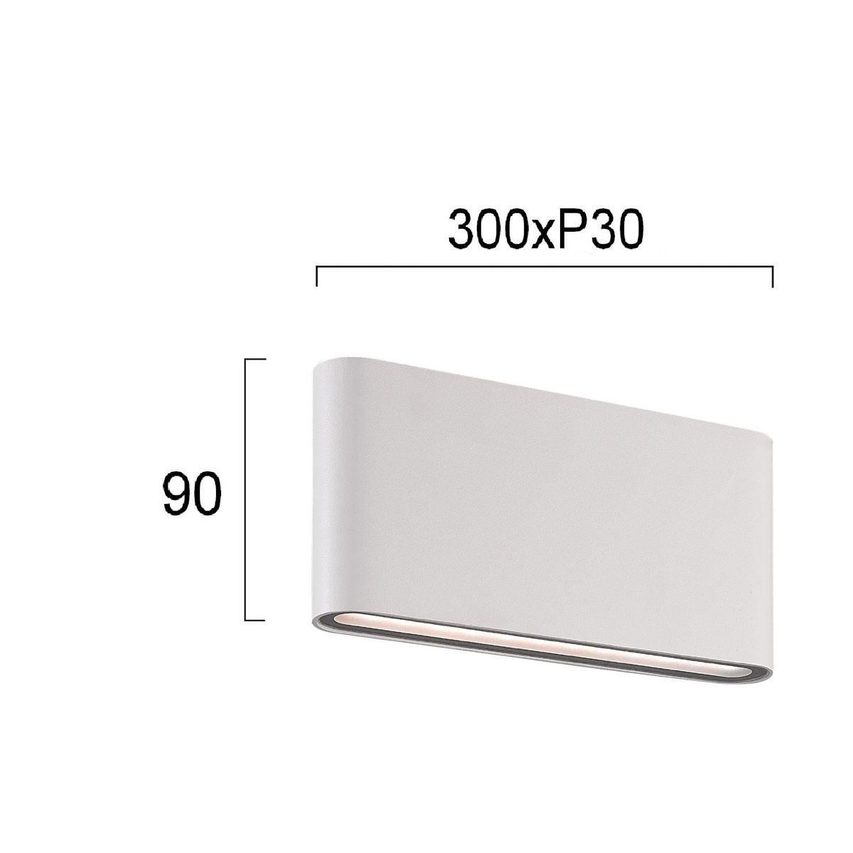 Απλίκα Led Εξωτερικού Χώρου Viokef Argon Anthracite 4226700 Home Φωτιστικά - Κήπου Spitishop