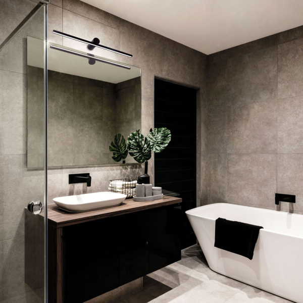 Φωτιστικό Μπάνιου LED Viokef Rocco Black 4236101