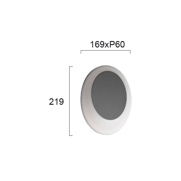 Απλίκα Led Εξωτερικού Χώρου Viokef Erodius 4255600 Home Φωτιστικά - Κήπου Spitishop