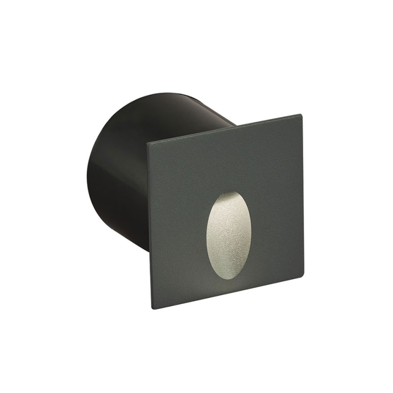 Απλίκα LED Εξωτερικού Χώρου Χωνευτή Viokef Serifos Square 4261200