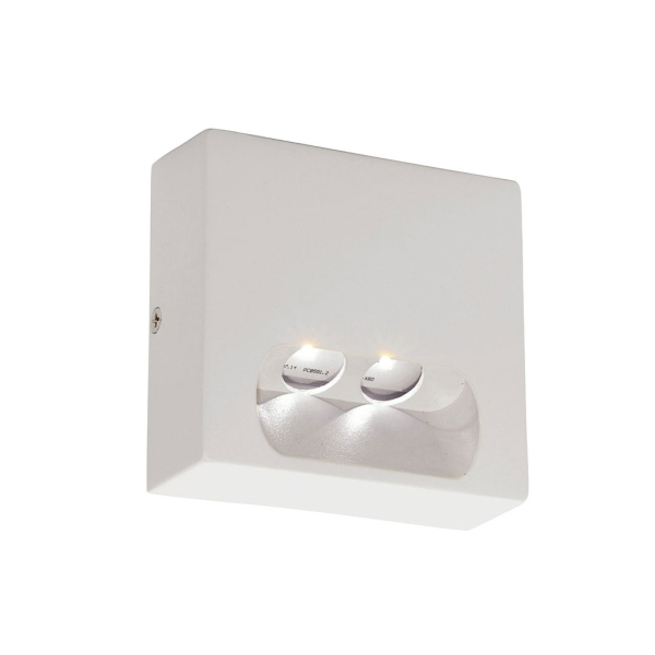 Απλίκα LED Εξωτερικού Χώρου Viokef Poros White 4261400