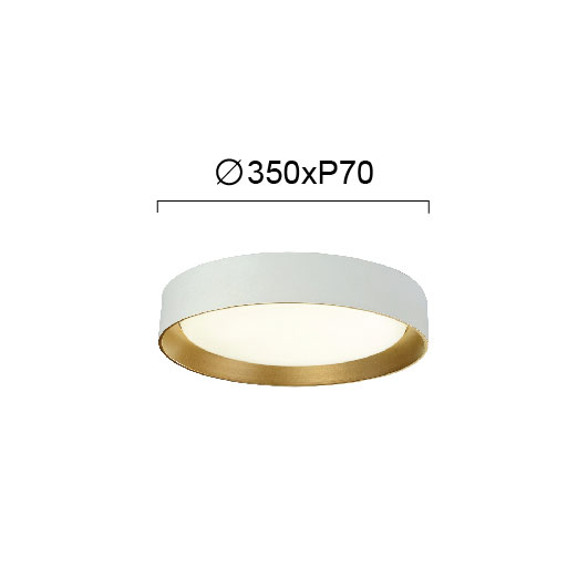 Φωτιστικό Πλαφονιέρα Led Viokef Spirited White 4271100 Home Φωτιστικά Οροφής Spitishop